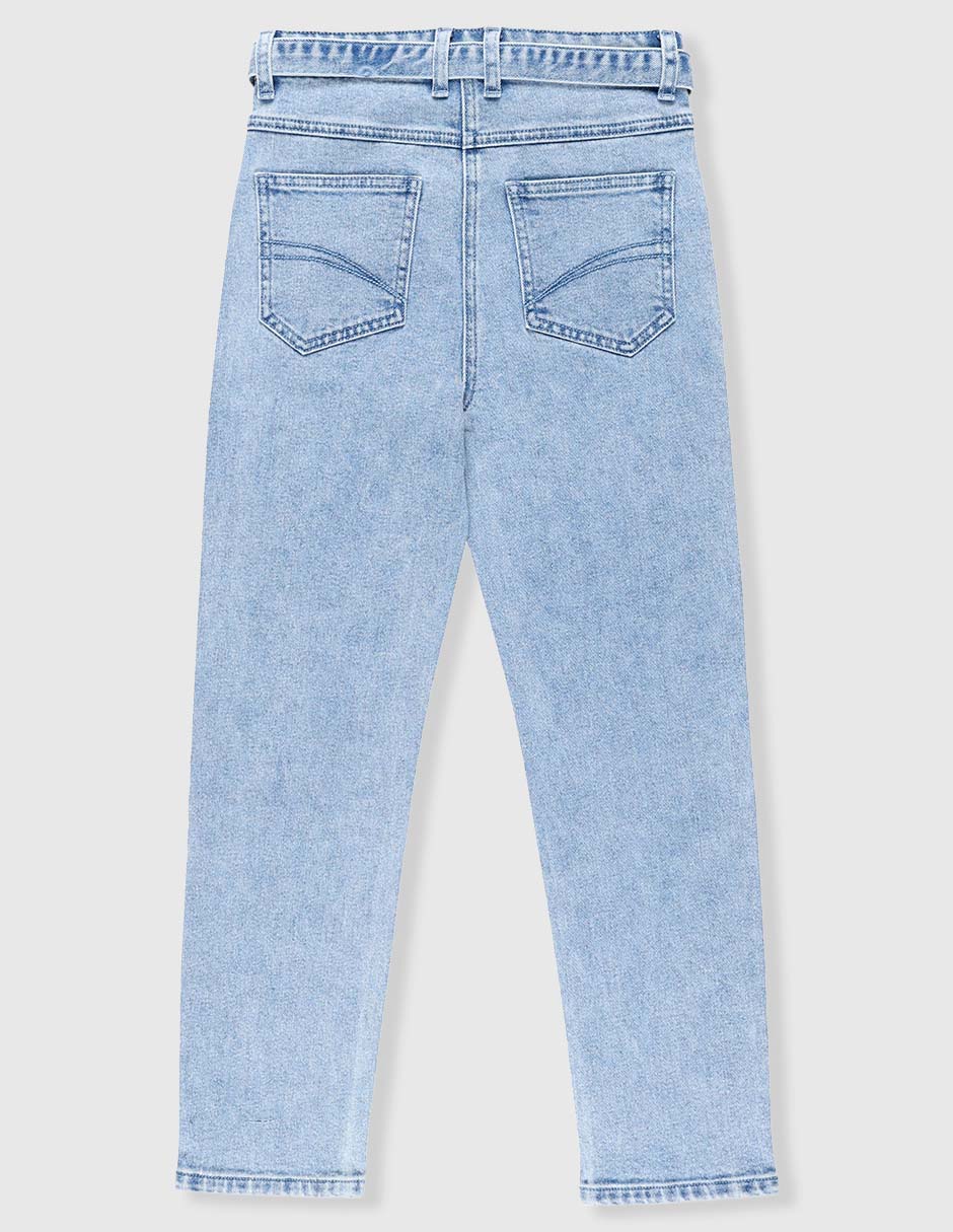 Jeans skinny Weekend lavado claro para niña