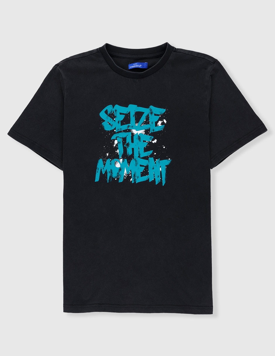 Playera Weekend manga corta para niño