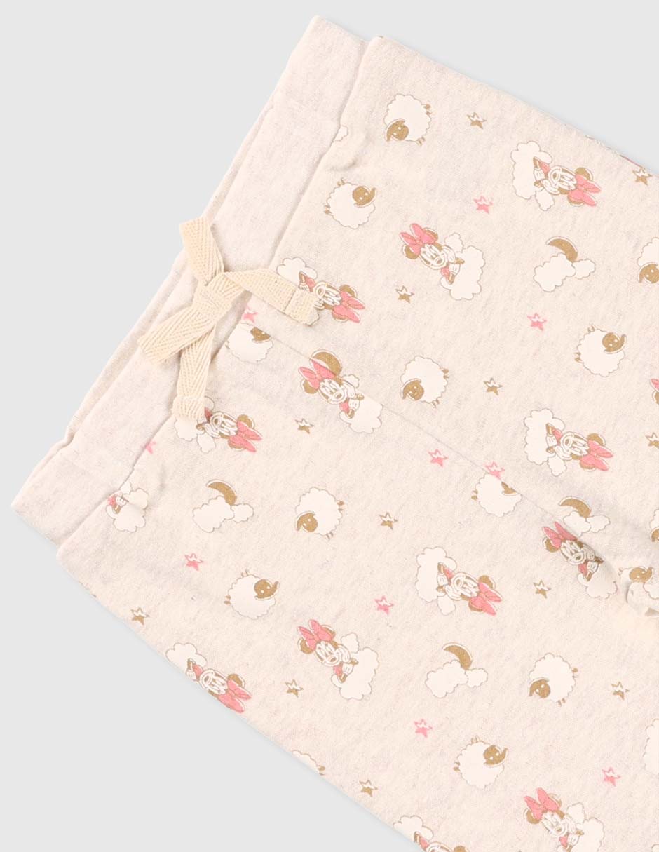 Conjunto pijama Minnie Mouse para bebé niña
