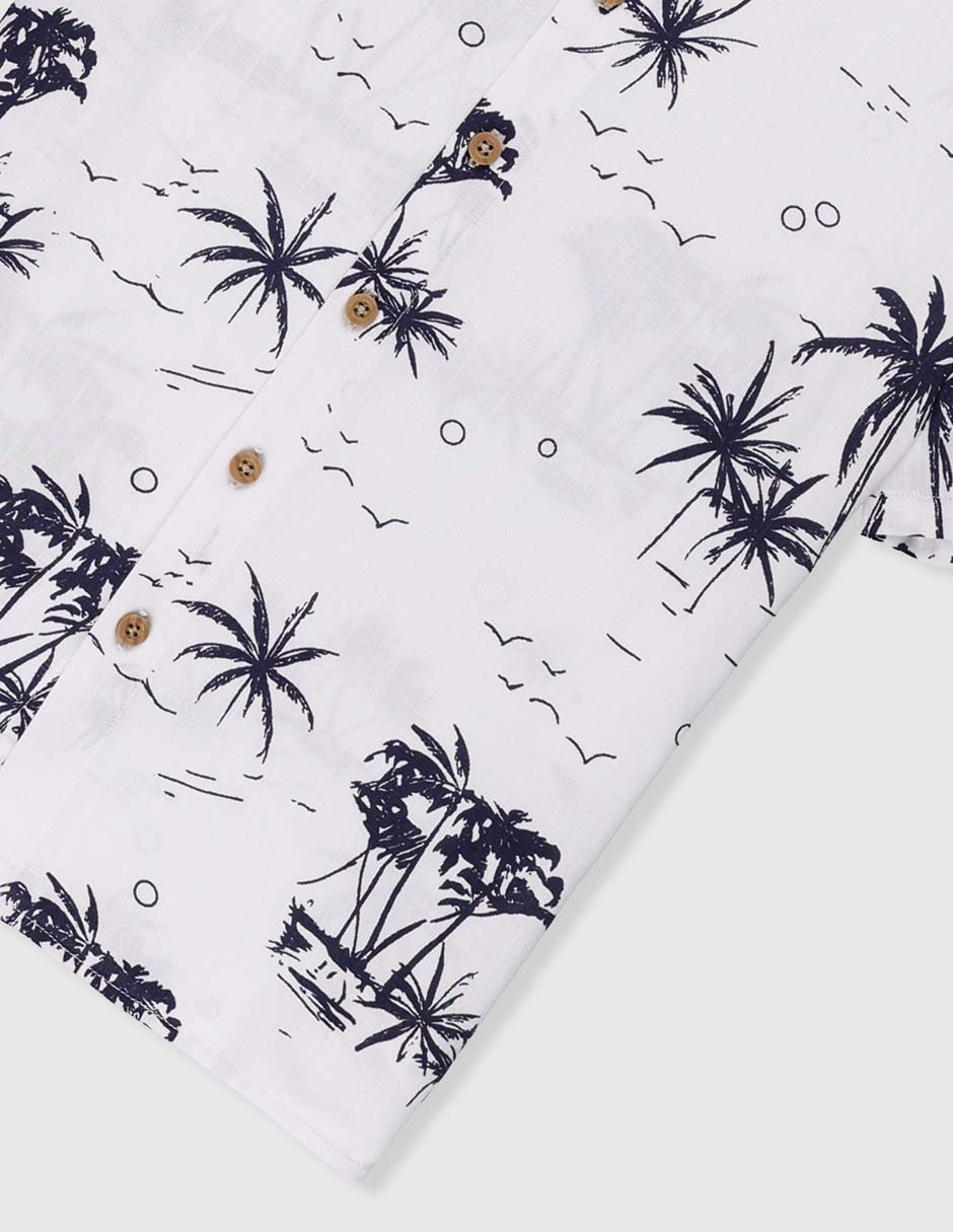 Camisa casual manga corta para niño 4