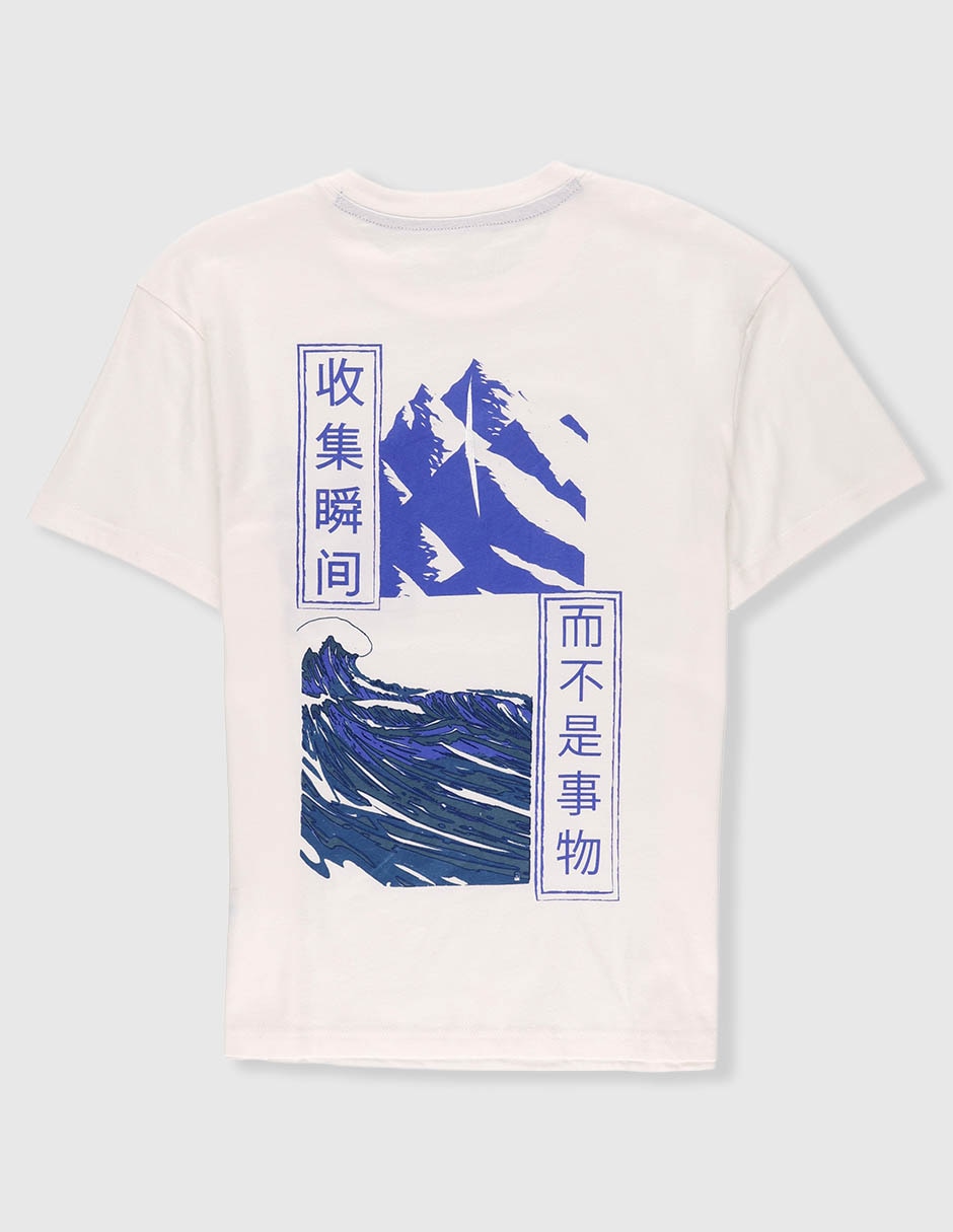 Playera manga corta para niño
