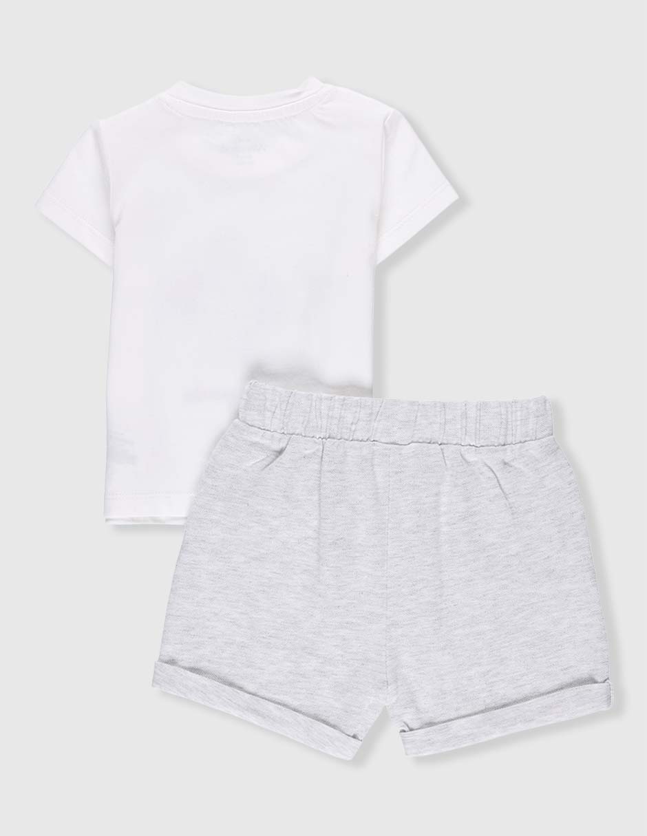 Conjunto casual de algodón para bebé niño