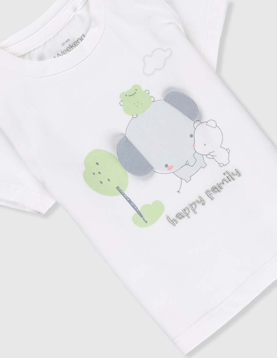 Conjunto casual de algodón para bebé niño