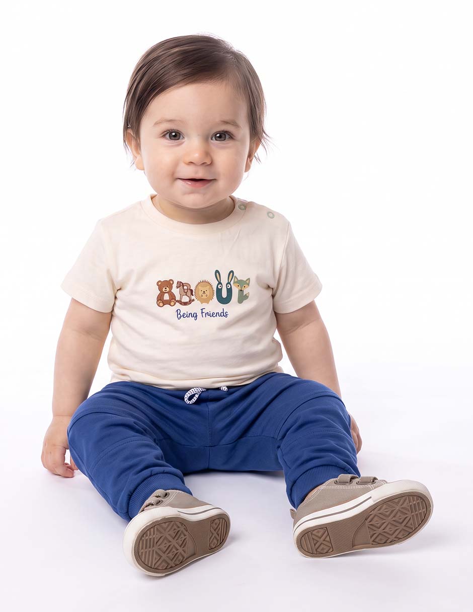 Conjunto casual de algodón para bebé niño 5