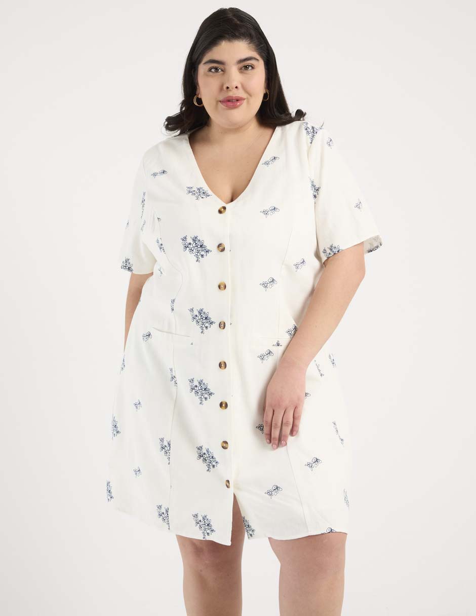 Vestido a la rodilla casual para mujer Vestido a la rodilla casual para mujer