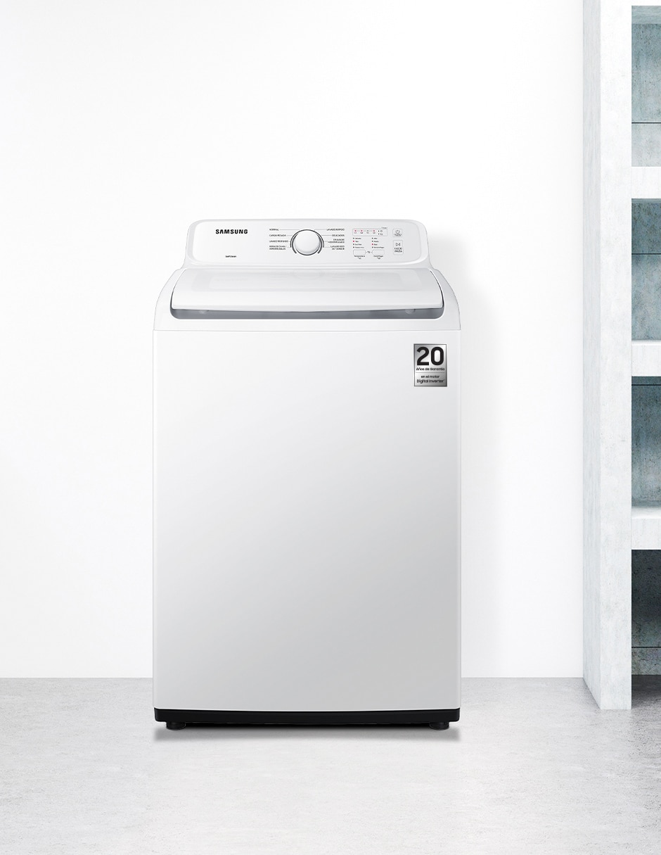 Lavadora Samsung 22 kg automática carga superior 
WA22B3550GW/AX