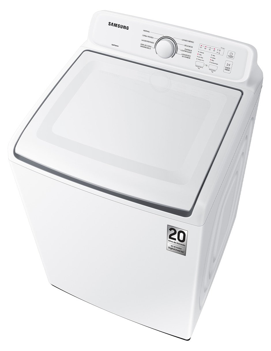 Lavadora Samsung 22 kg automática carga superior 
WA22B3550GW/AX