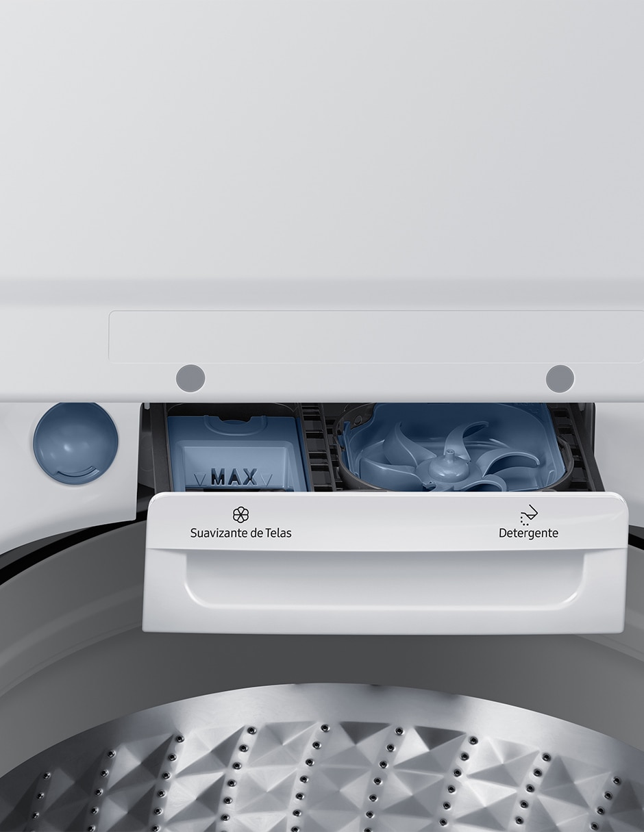 Lavadora Samsung 22 kg automática carga superior 
WA22B3550GW/AX