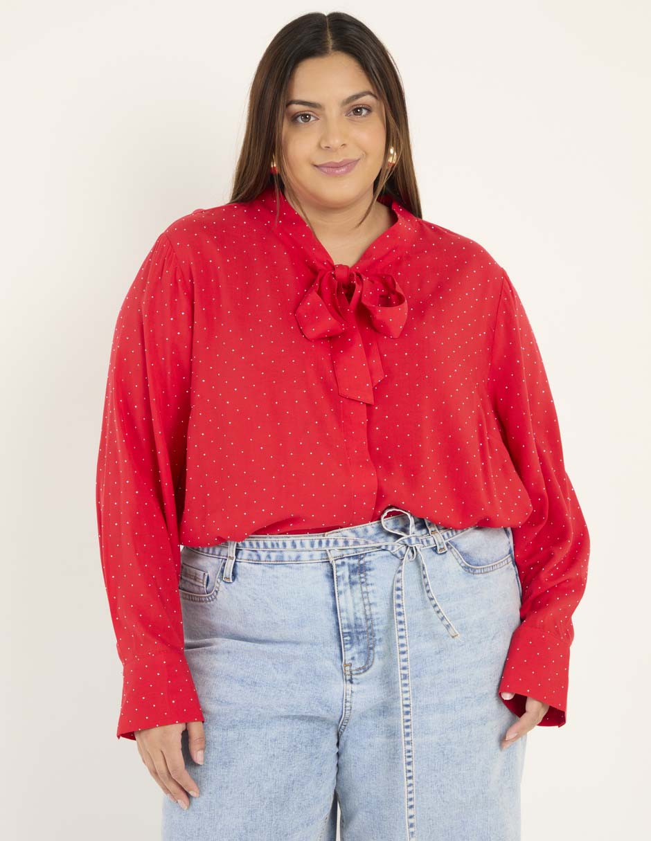 Blusa manga larga para mujer 1