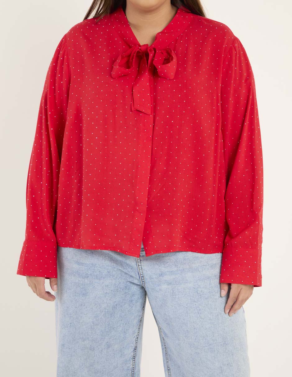 Blusa manga larga para mujer 9