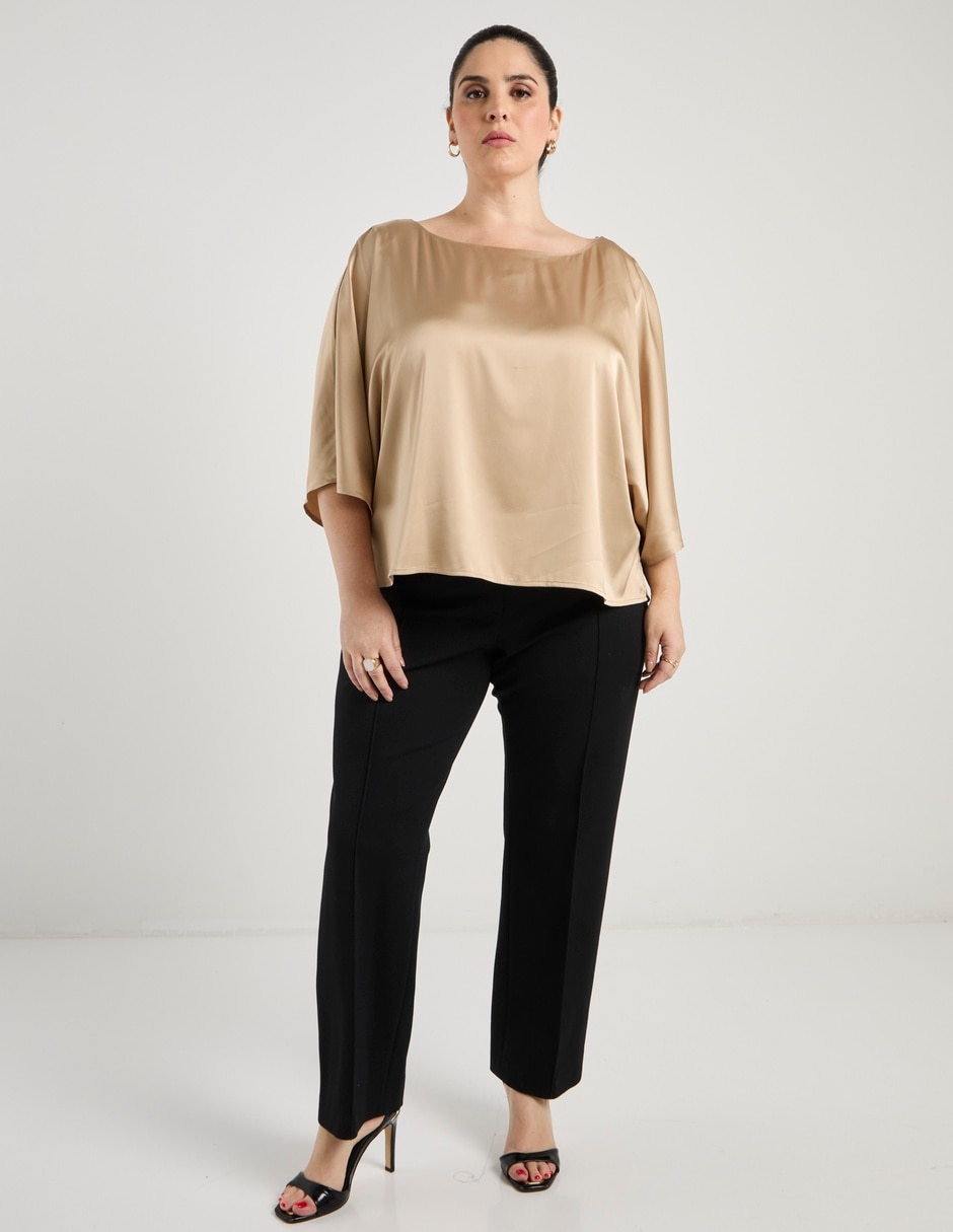 Blusa manga 3/4 para mujer 7
