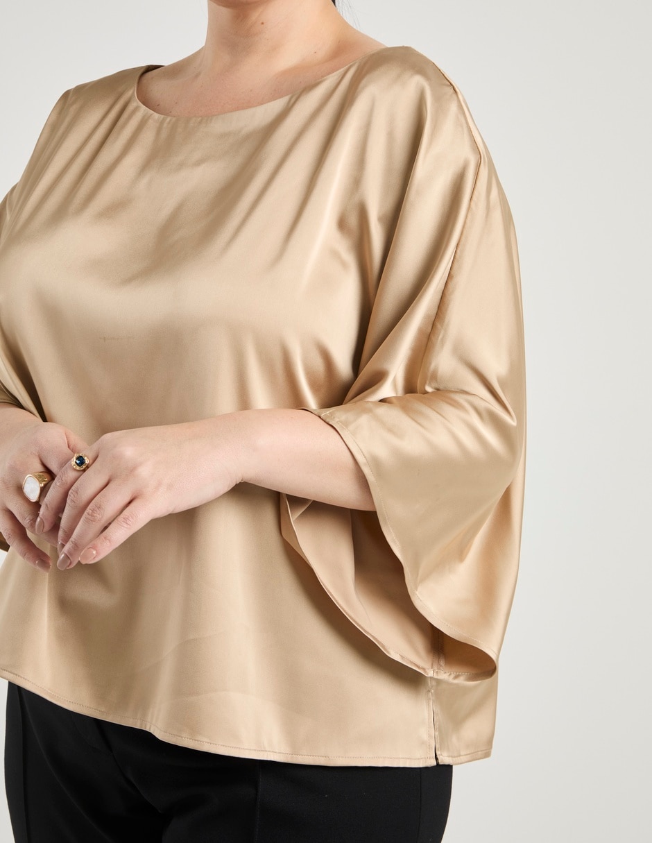 Blusa manga 3/4 para mujer 10