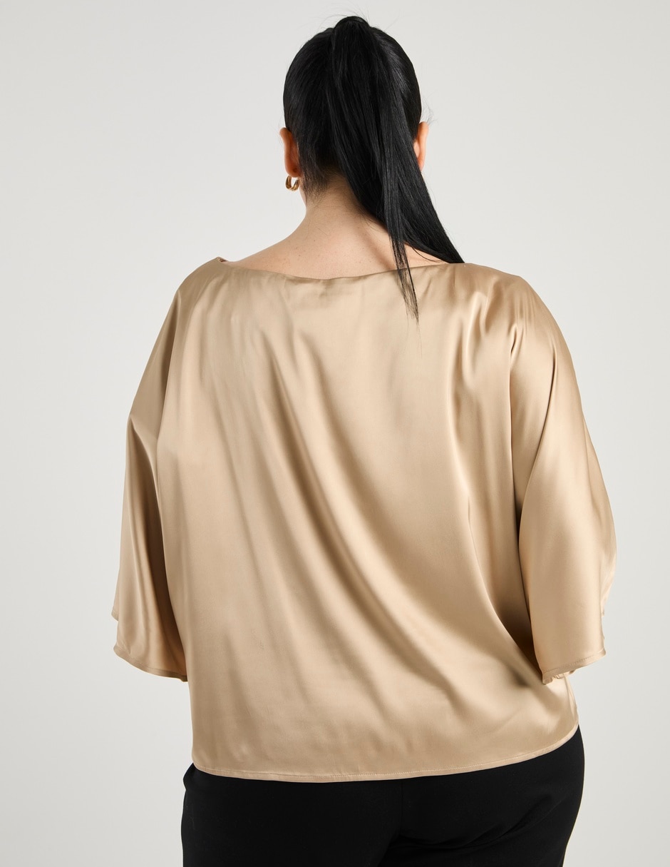 Blusa manga 3/4 para mujer 11