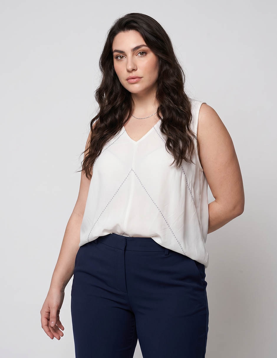 Blusa Contempo Plus para mujer