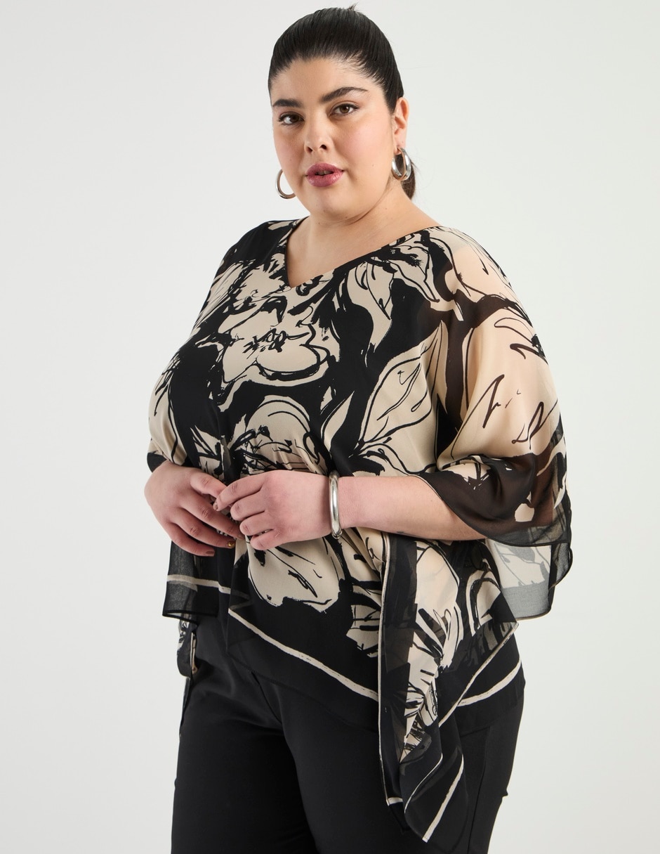 Blusa Contempo Plus para mujer