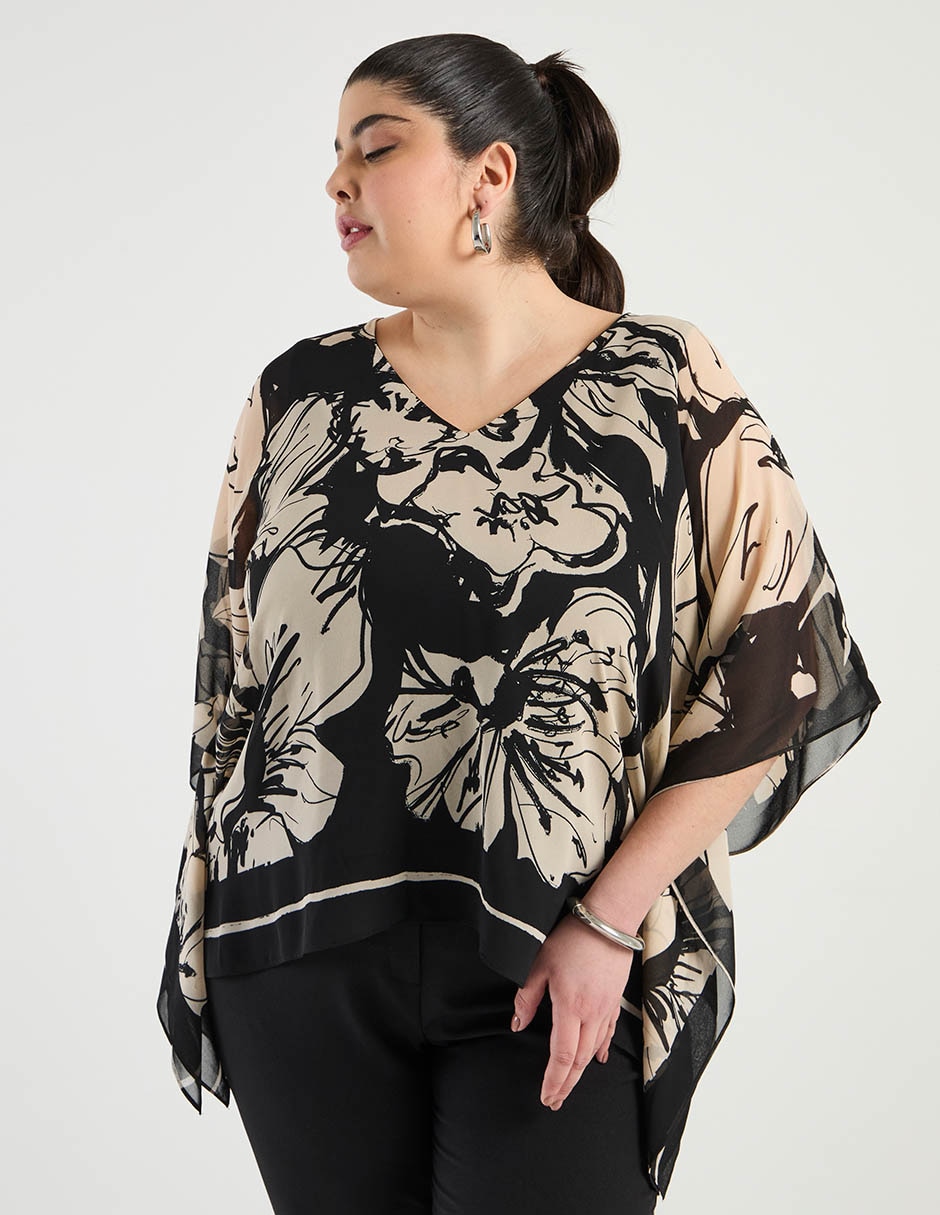 Blusa Contempo Plus para mujer