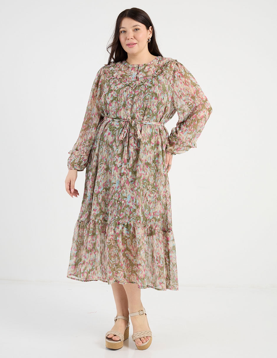 Vestido largo casual para mujer 2