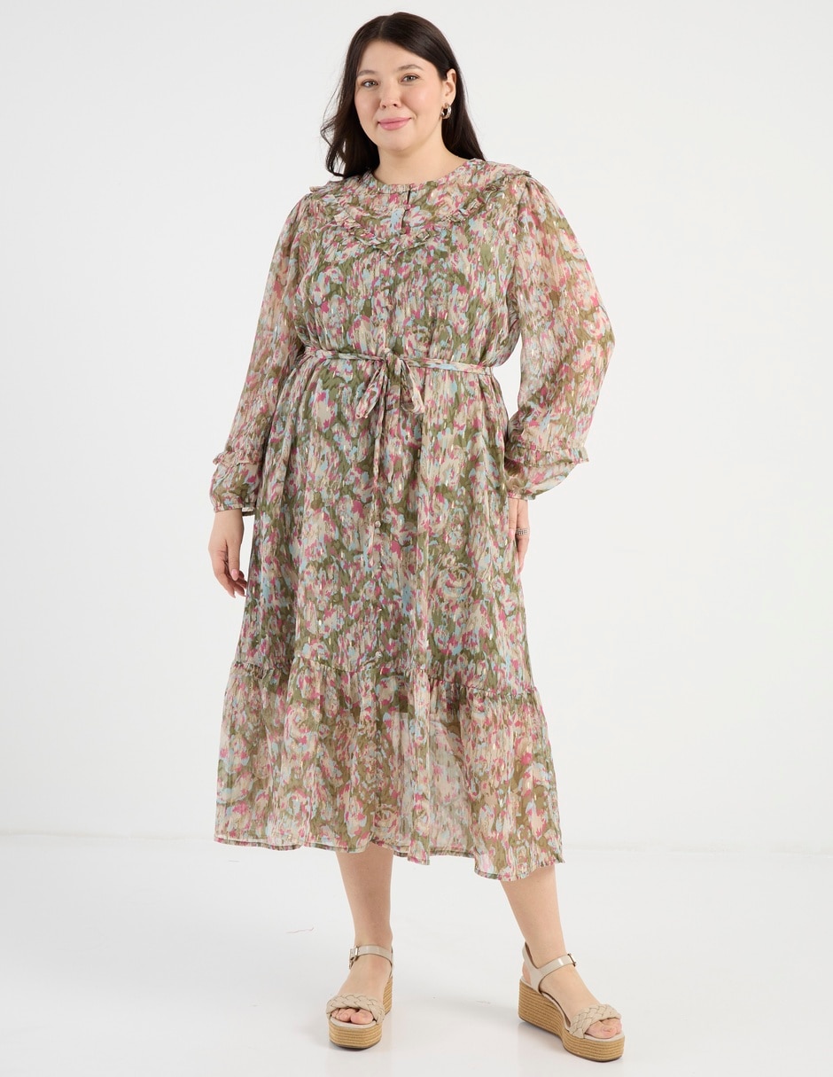Vestido largo casual para mujer