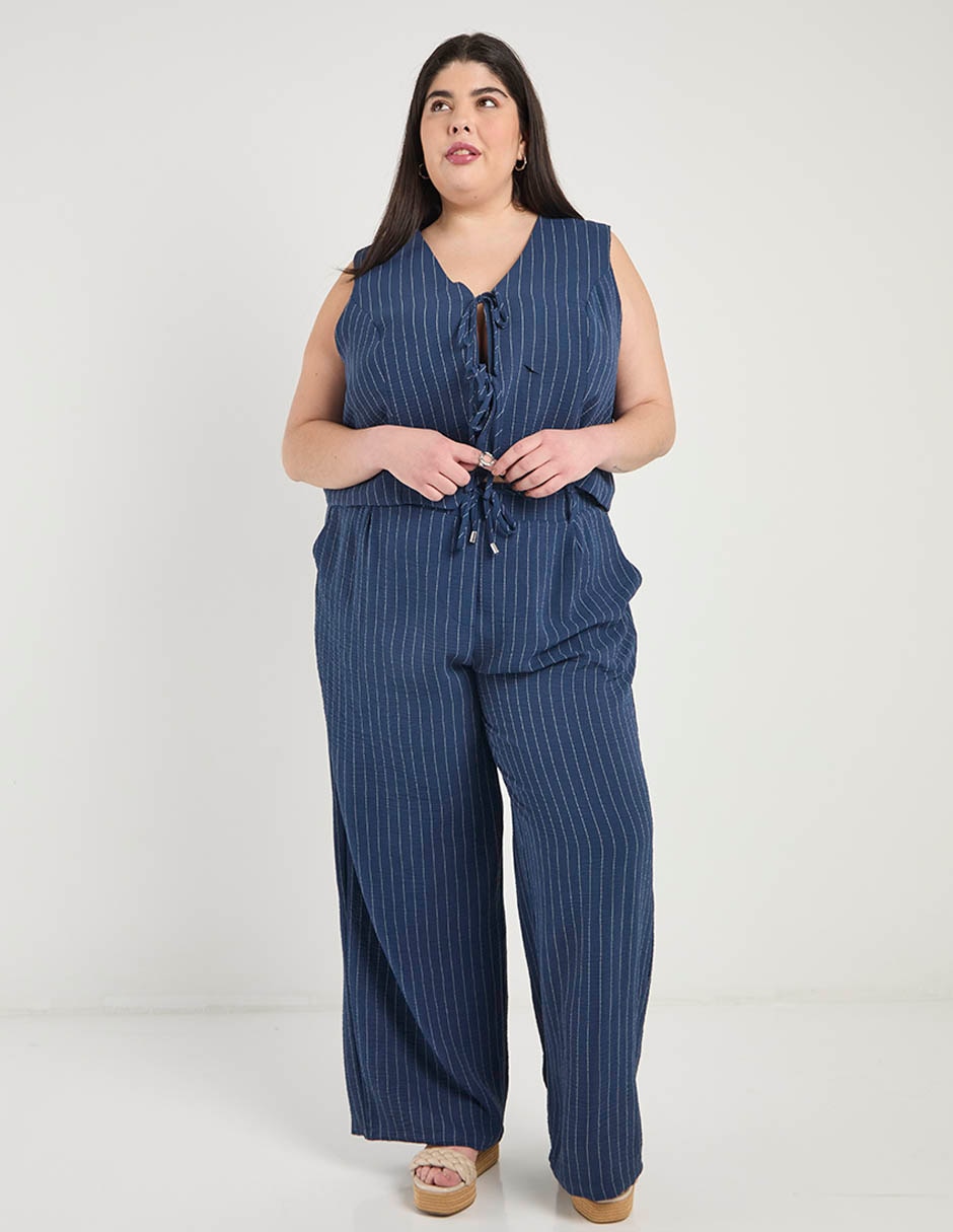 Pantalón wide leg para mujer