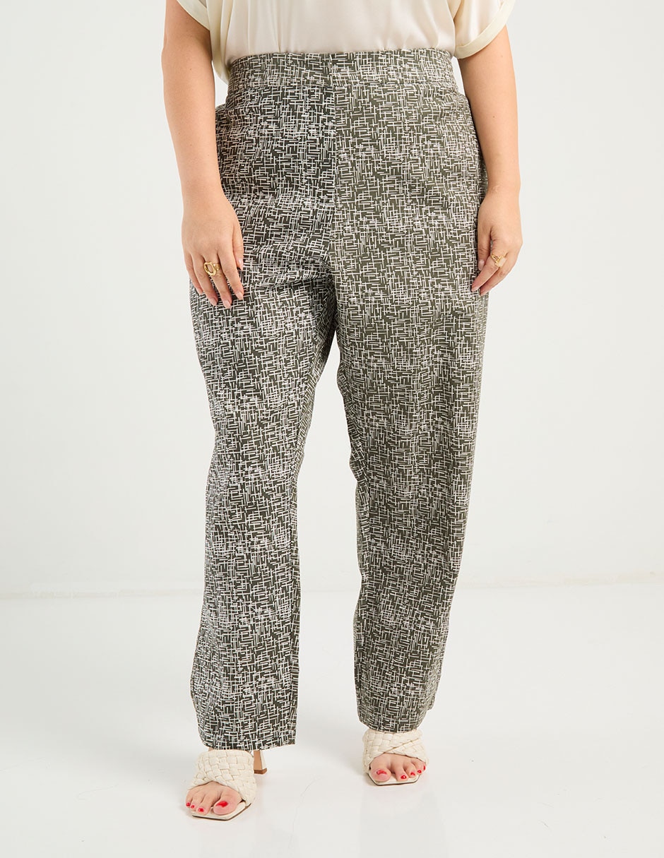 Pantalón easy pant straight para mujer Pantalón easy pant straight para mujer