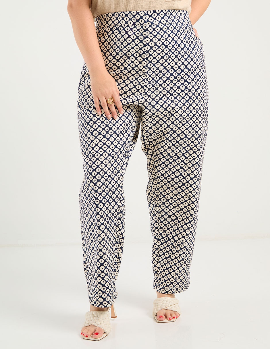 Pantalón easy pant straight para mujer Pantalón easy pant straight para mujer