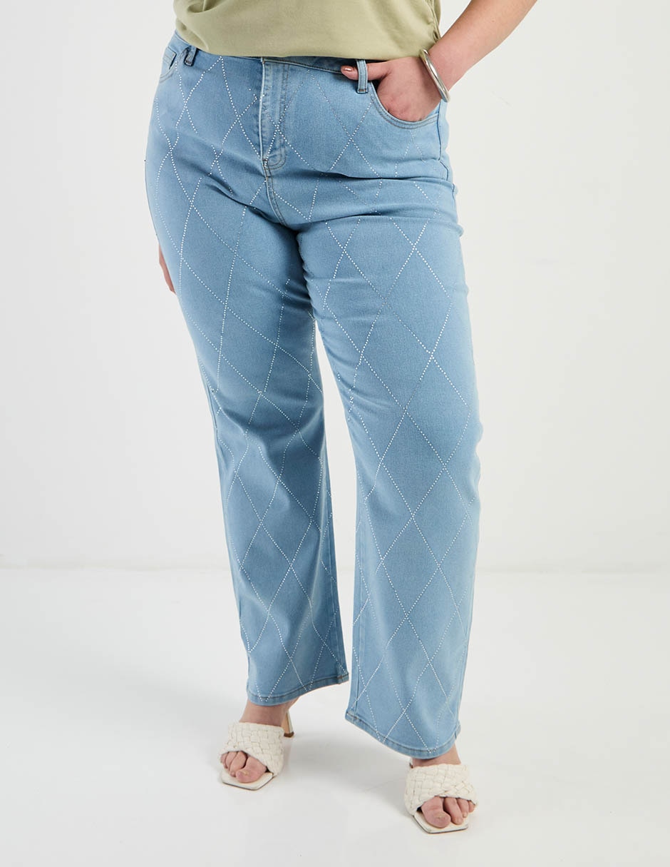 Jeans amplio para mujer Jeans amplio para mujer