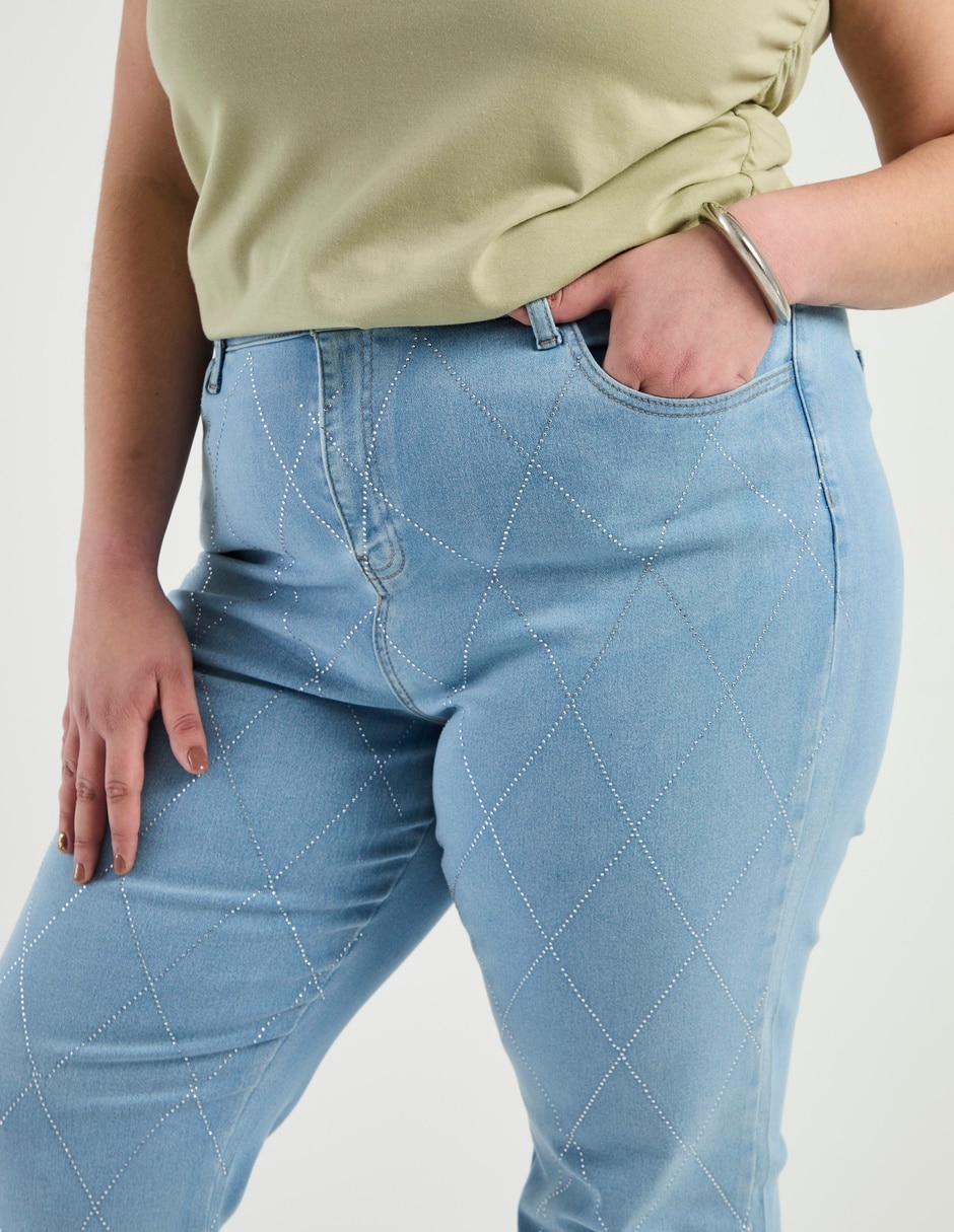 Jeans amplio para mujer 3