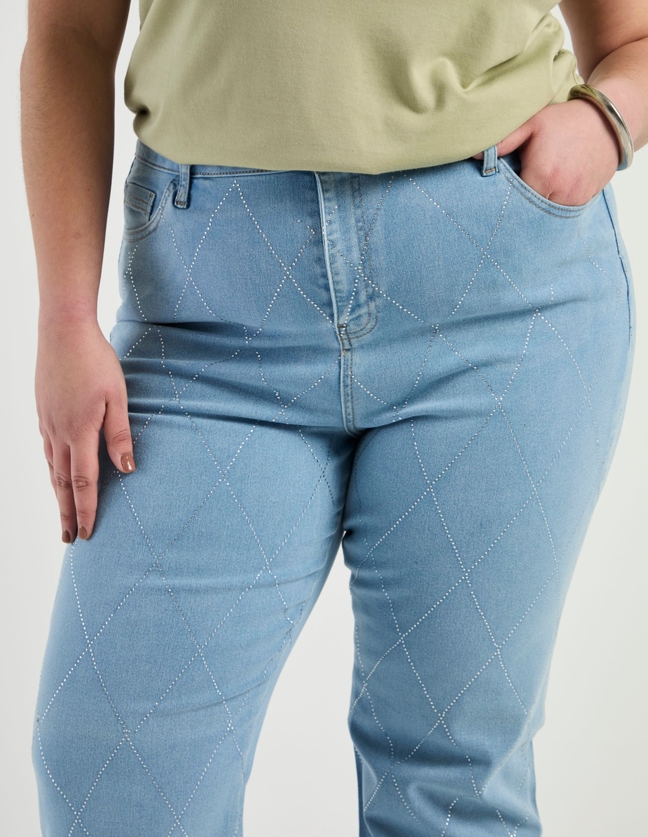 Jeans amplio para mujer 2