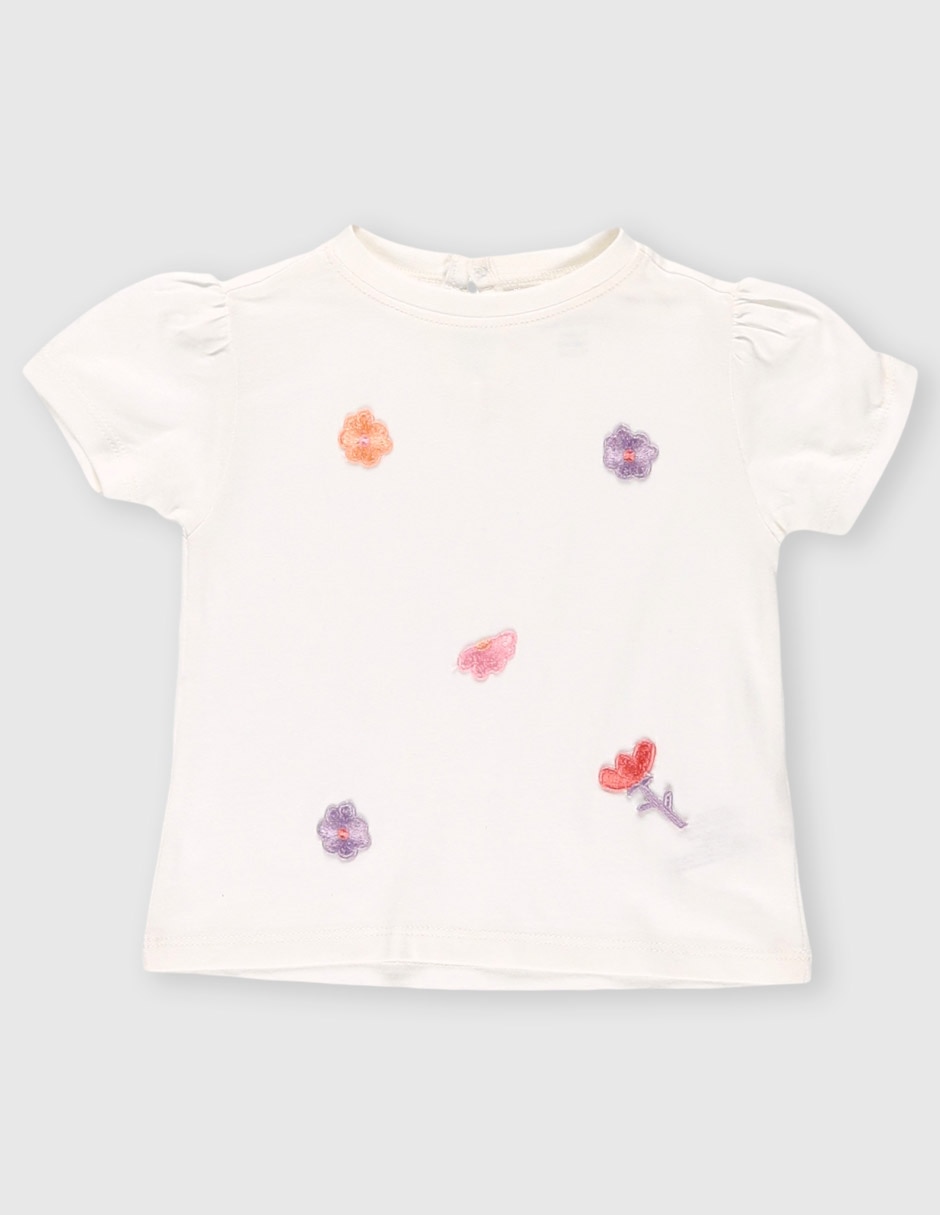 Playera manga corta para bebé niña 1