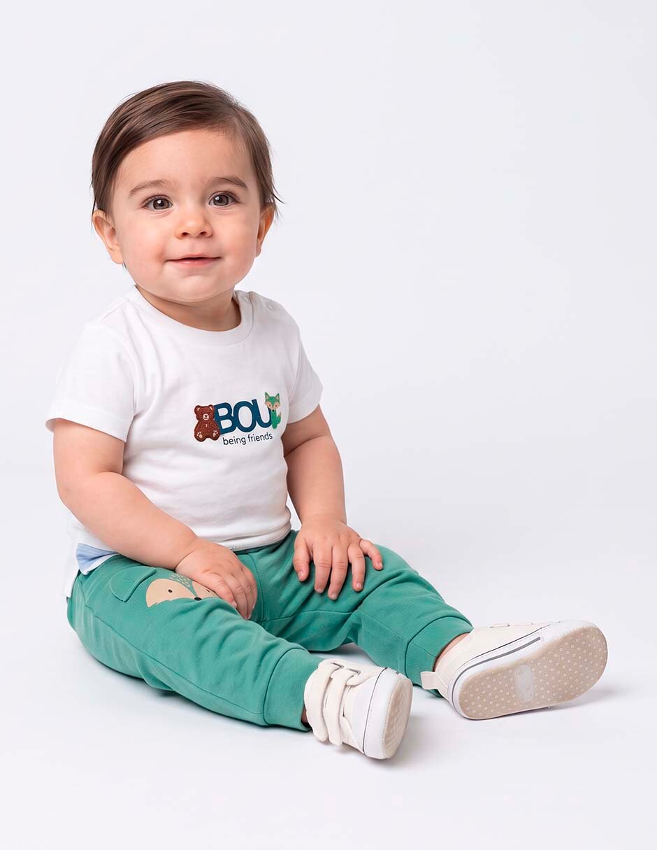 Conjunto de algodón bebé 5