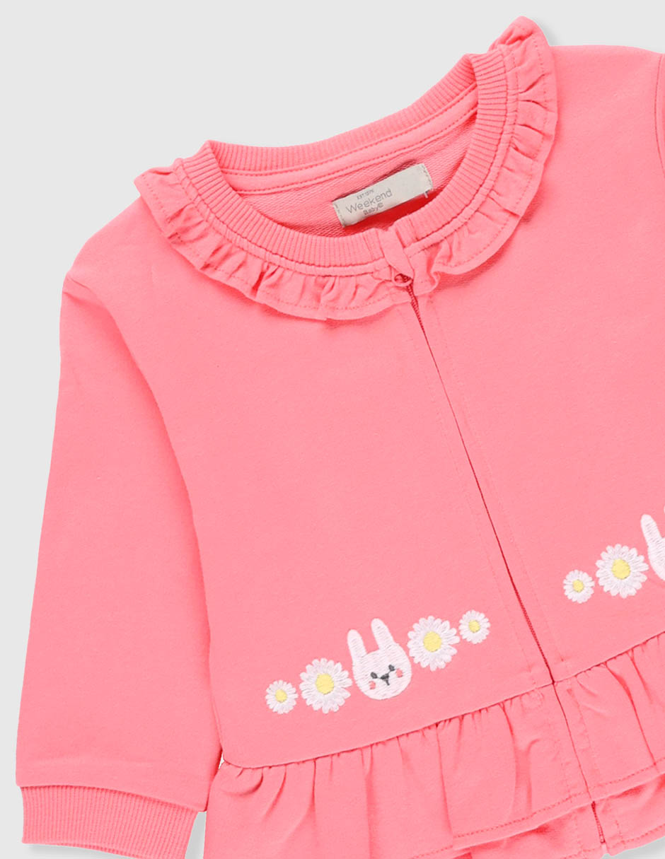 Sudadera Weekend Baby para bebé niña