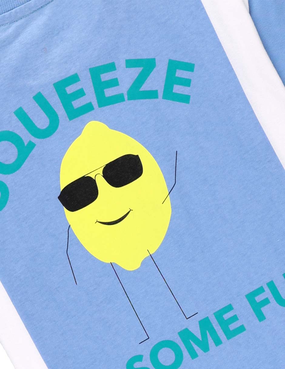 Playera manga corta para niño