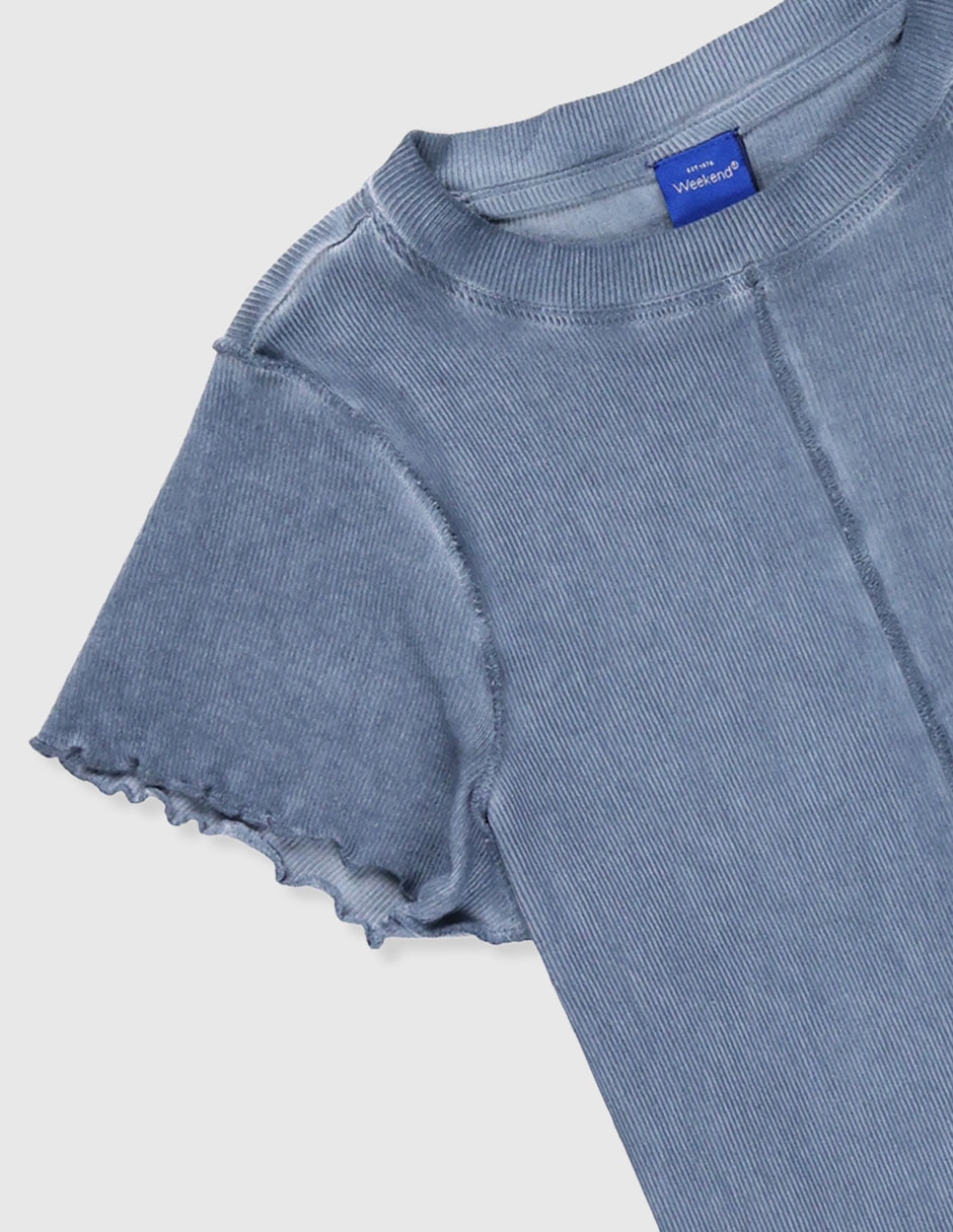 Playera manga corta para niña
