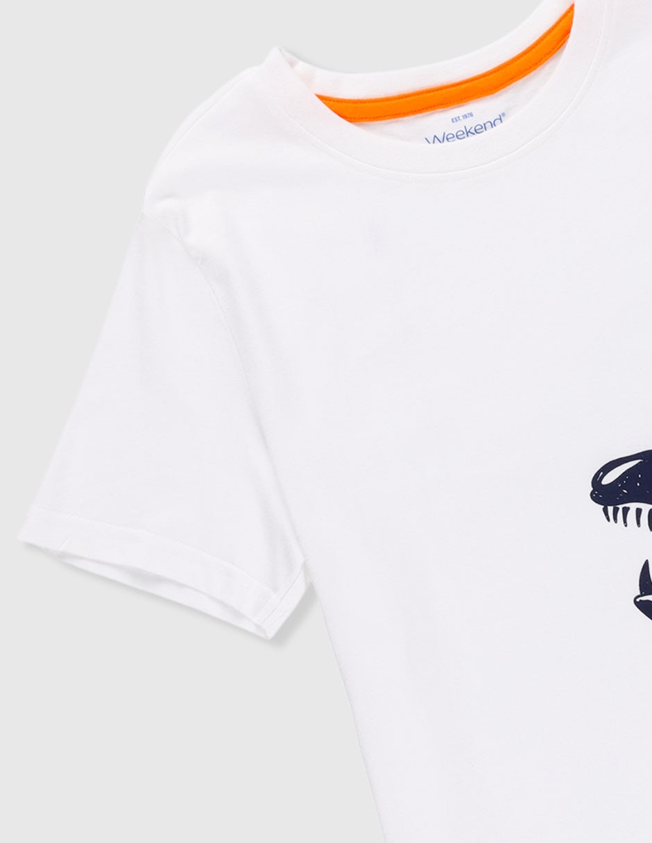 Playera manga corta para niño
