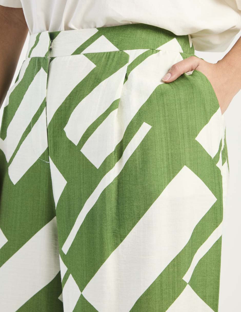 Pantalón relaxed amplio para mujer 2