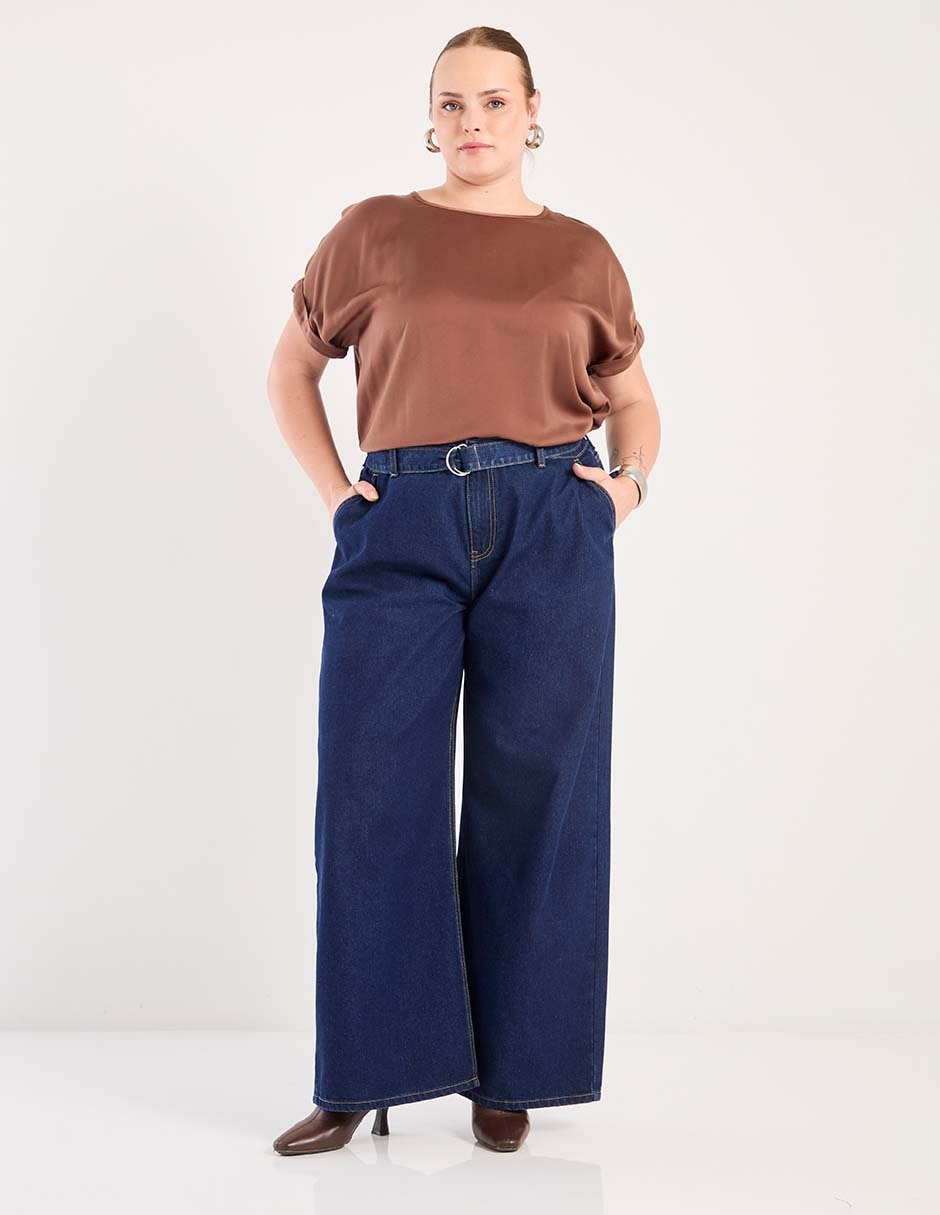 Jeans amplio para mujer 3