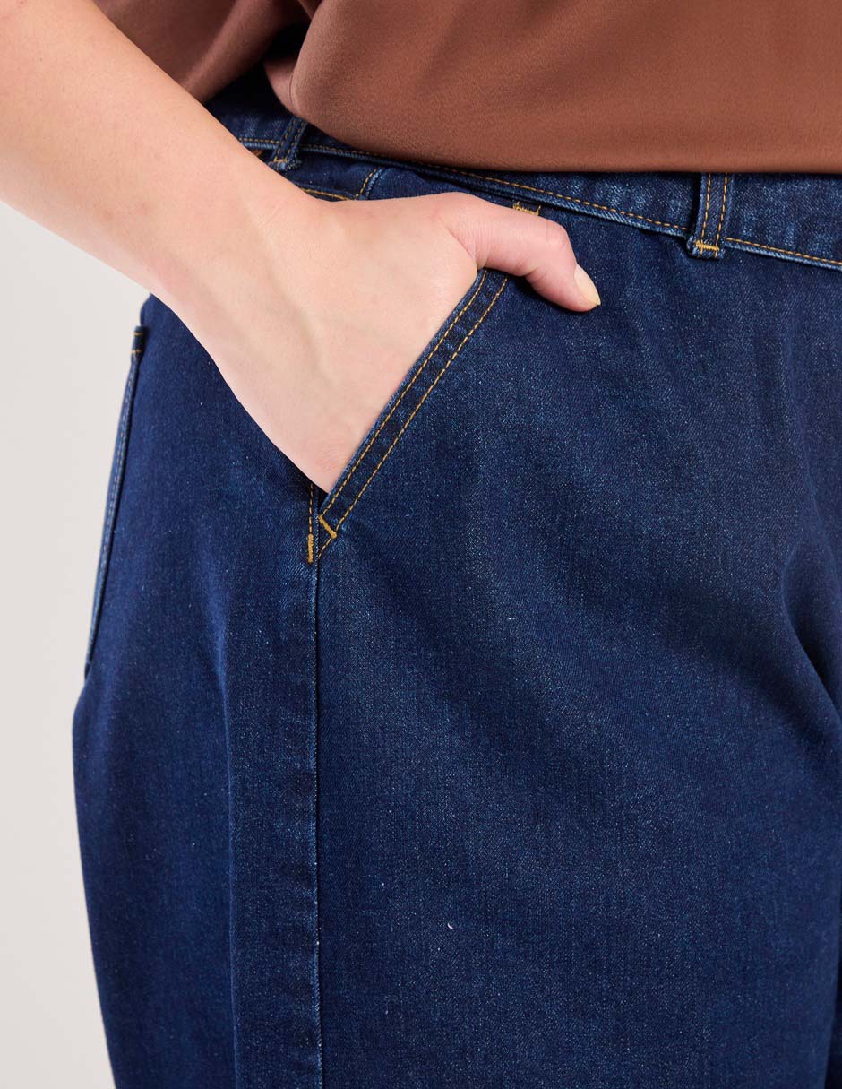 Jeans amplio para mujer 2