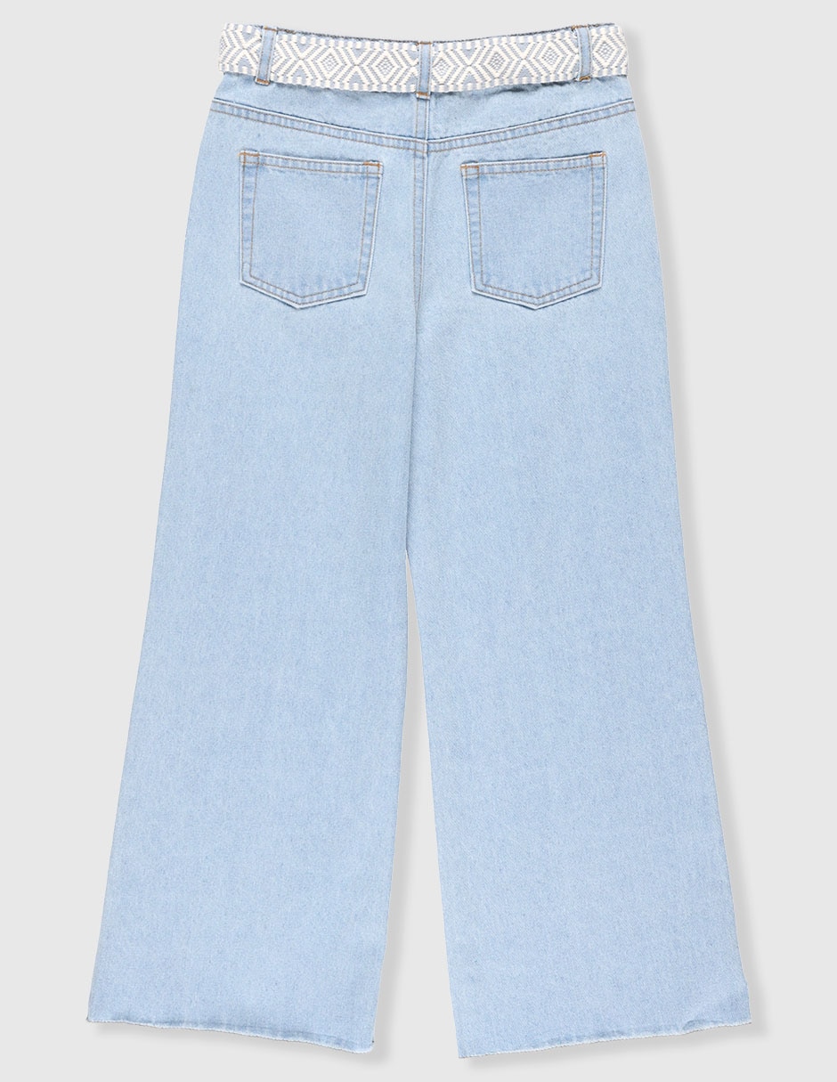 Jeans amplio para niña 5