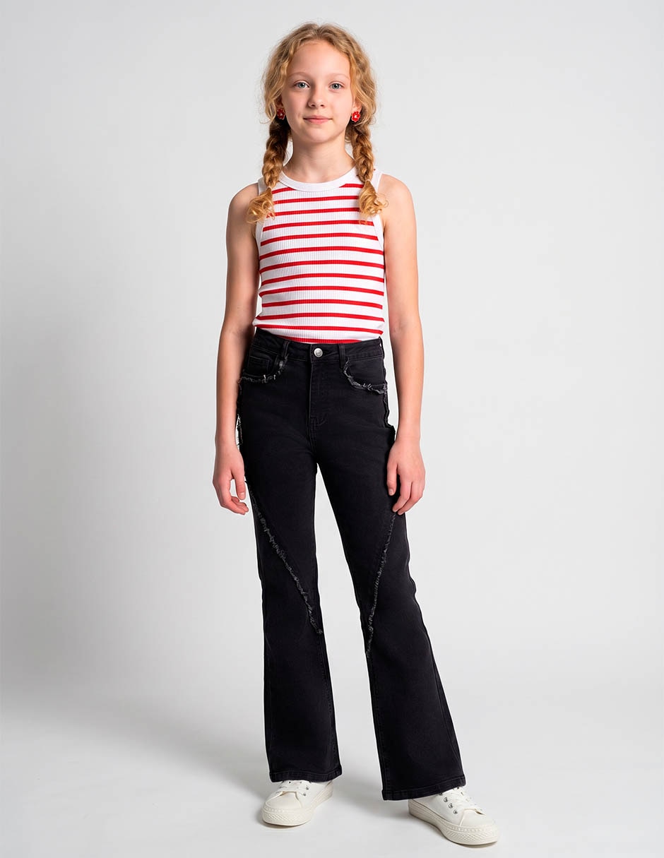 Jeans amplio para niña 1