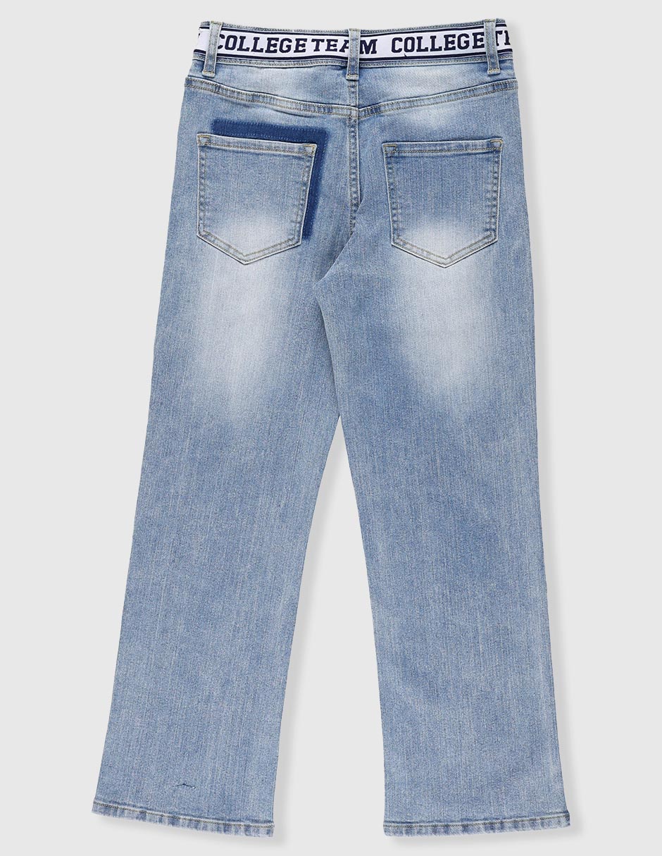 Jeans straight para niño 5