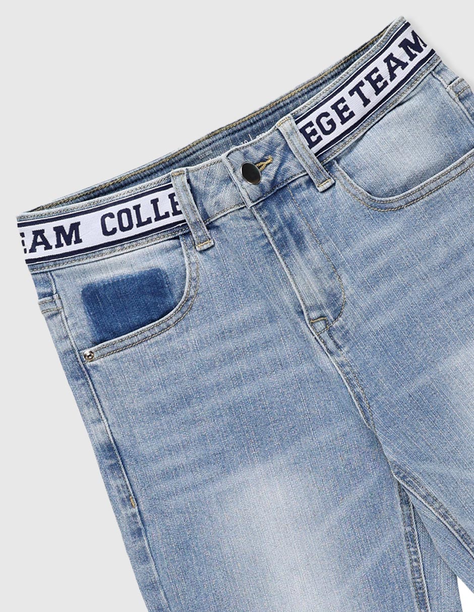 Jeans straight para niño 6