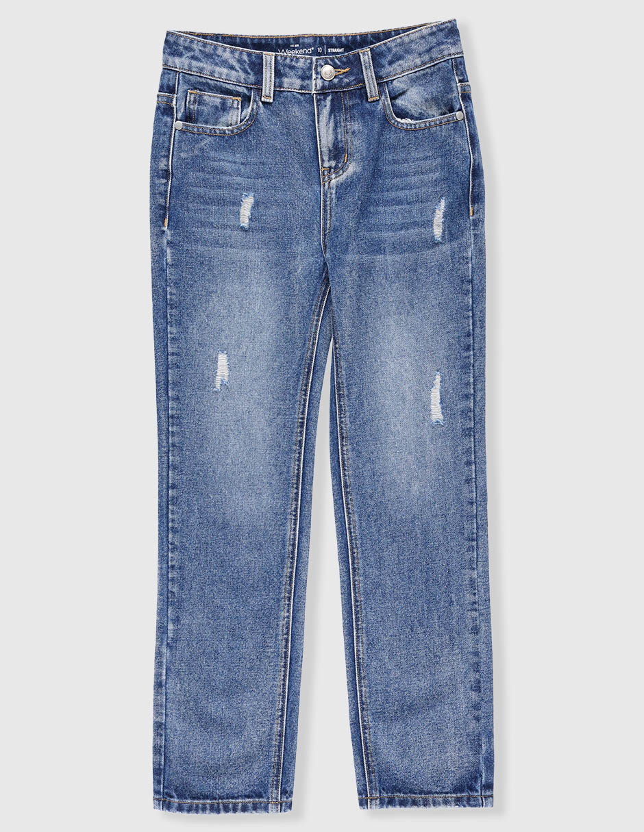 Jeans straight Weekend para niña