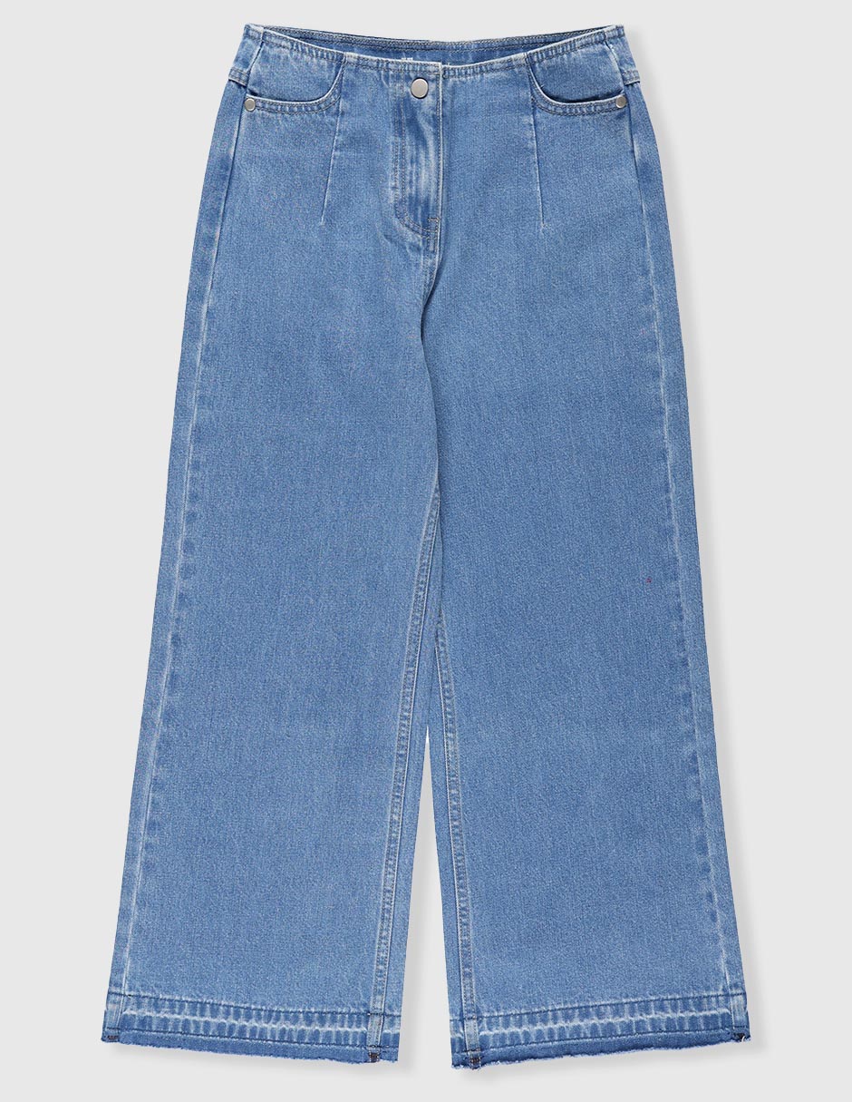 Jeans baggy Weekend lavado claro para niña