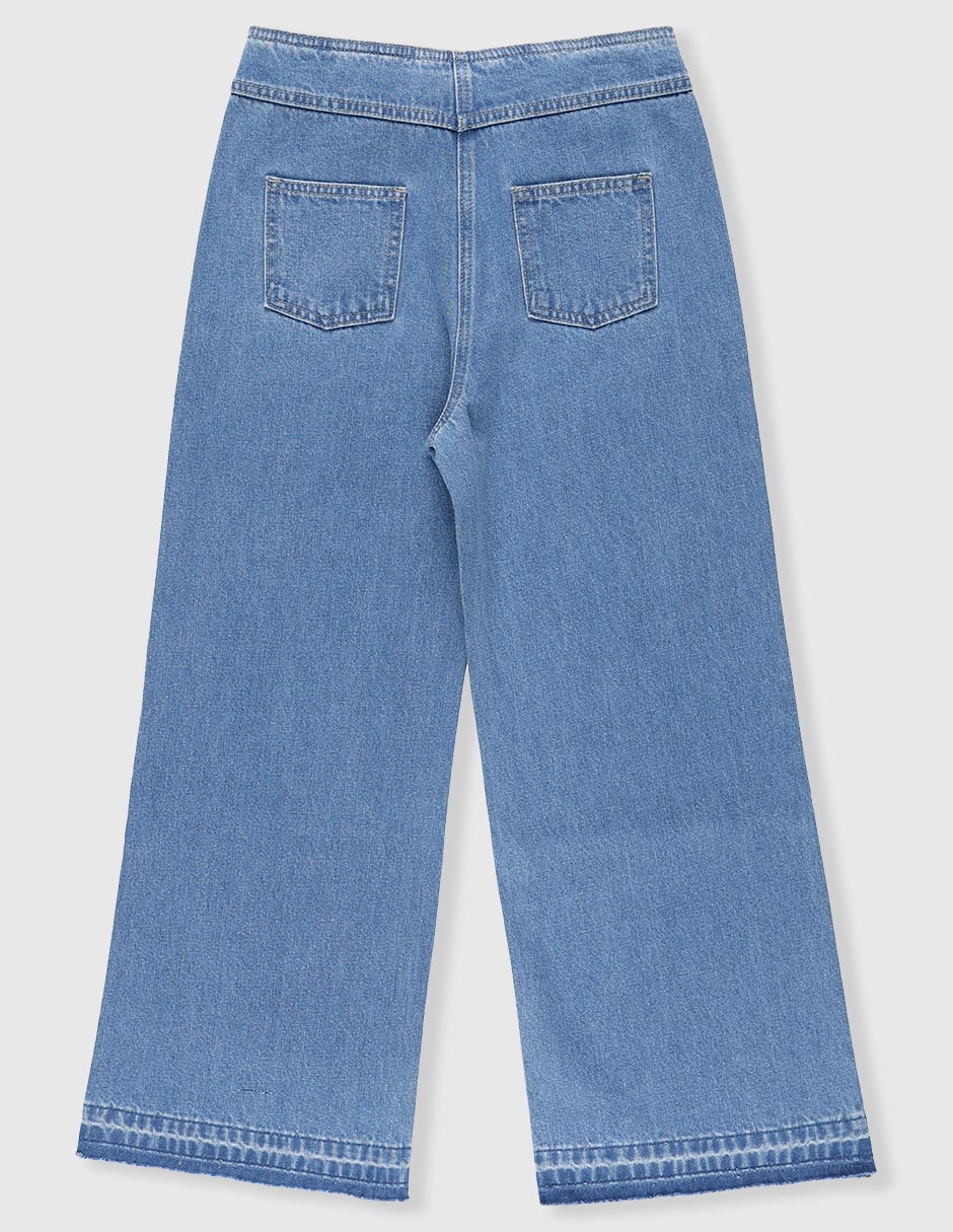 Jeans baggy Weekend lavado claro para niña