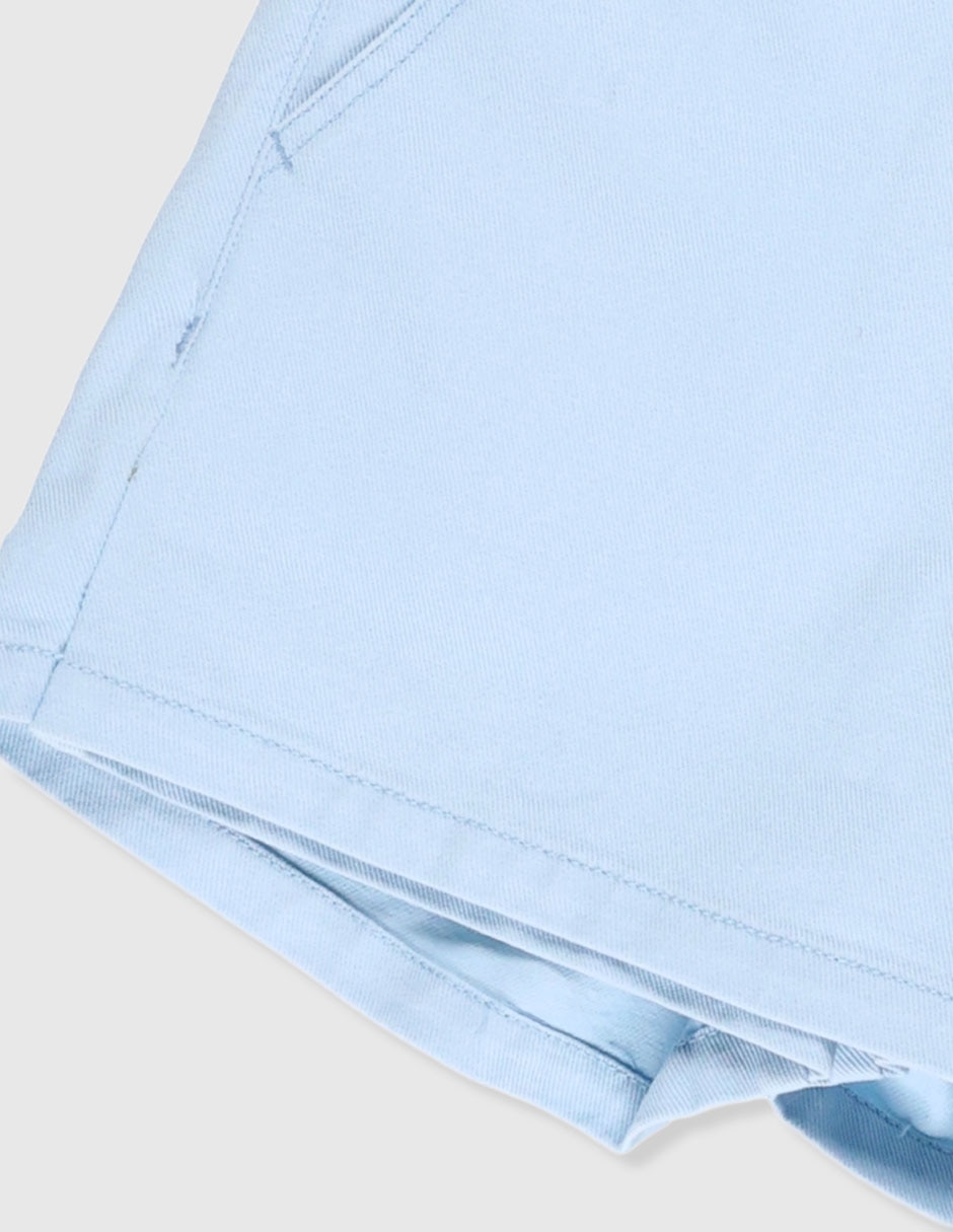 Falda short de algodón para niña