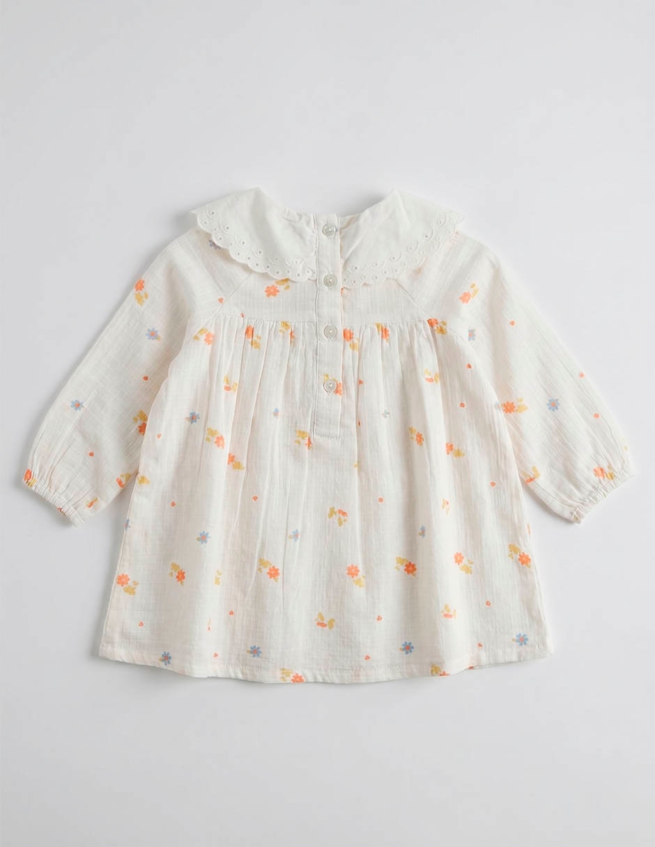 Vestido manga larga para bebé 3