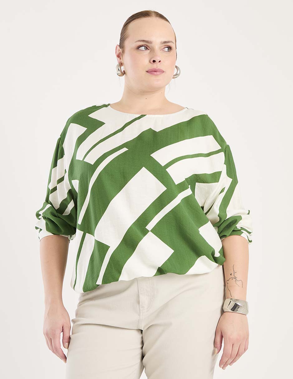 Blusa manga larga para mujer 1
