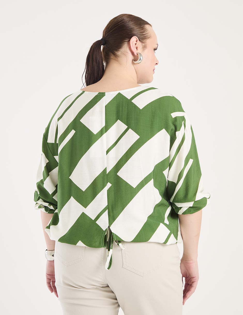 Blusa manga larga para mujer 6