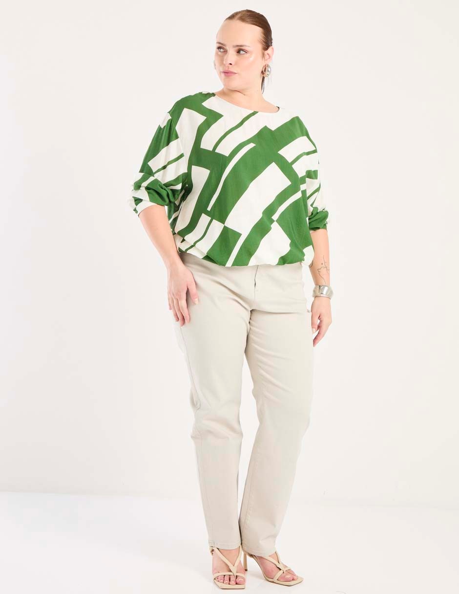 Blusa manga larga para mujer 7