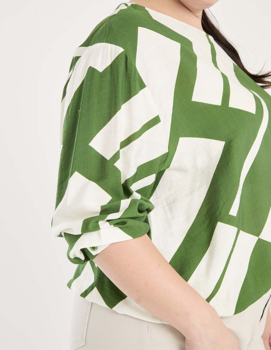 Blusa manga larga para mujer 8